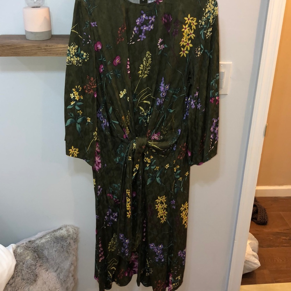 Floral Tie Dress